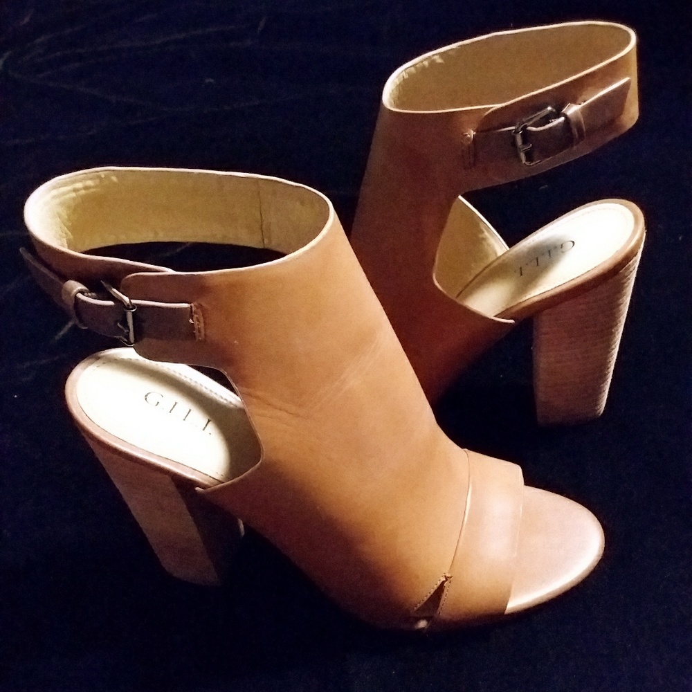 G.I.L.I. Leather Ankle-Strap Sandals Preston❤️ - Picture 3 of 7